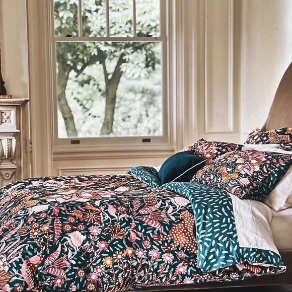 Anthropologie Other - Anthropologie Mahina Twin Duvet w/ Shams-firm price